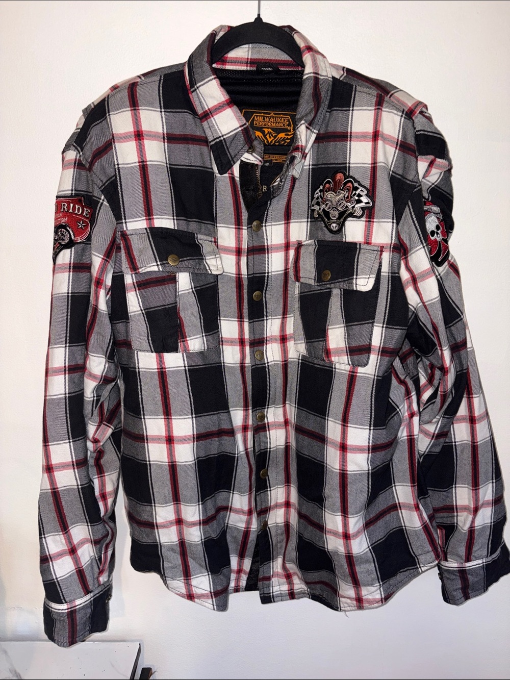 Milwaukee Performance Armored Flannel Riding Jacket